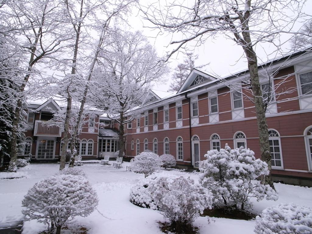 Kyu Karuizawa Hotel Otowa No Mori Bagian luar foto