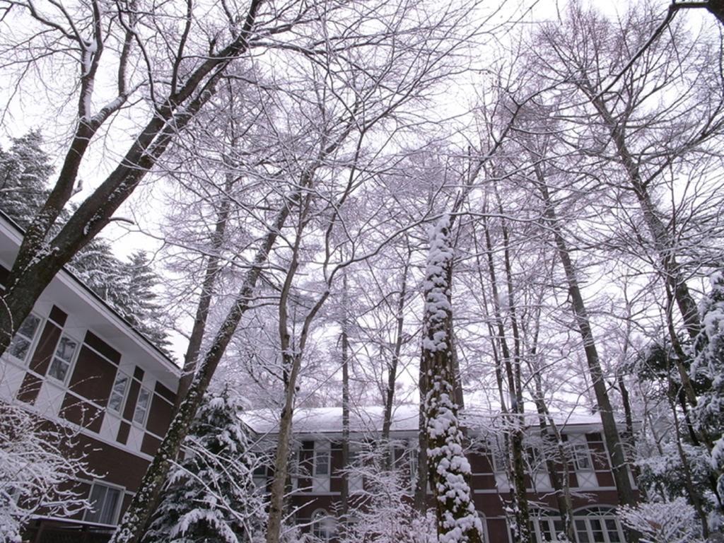 Kyu Karuizawa Hotel Otowa No Mori Bagian luar foto