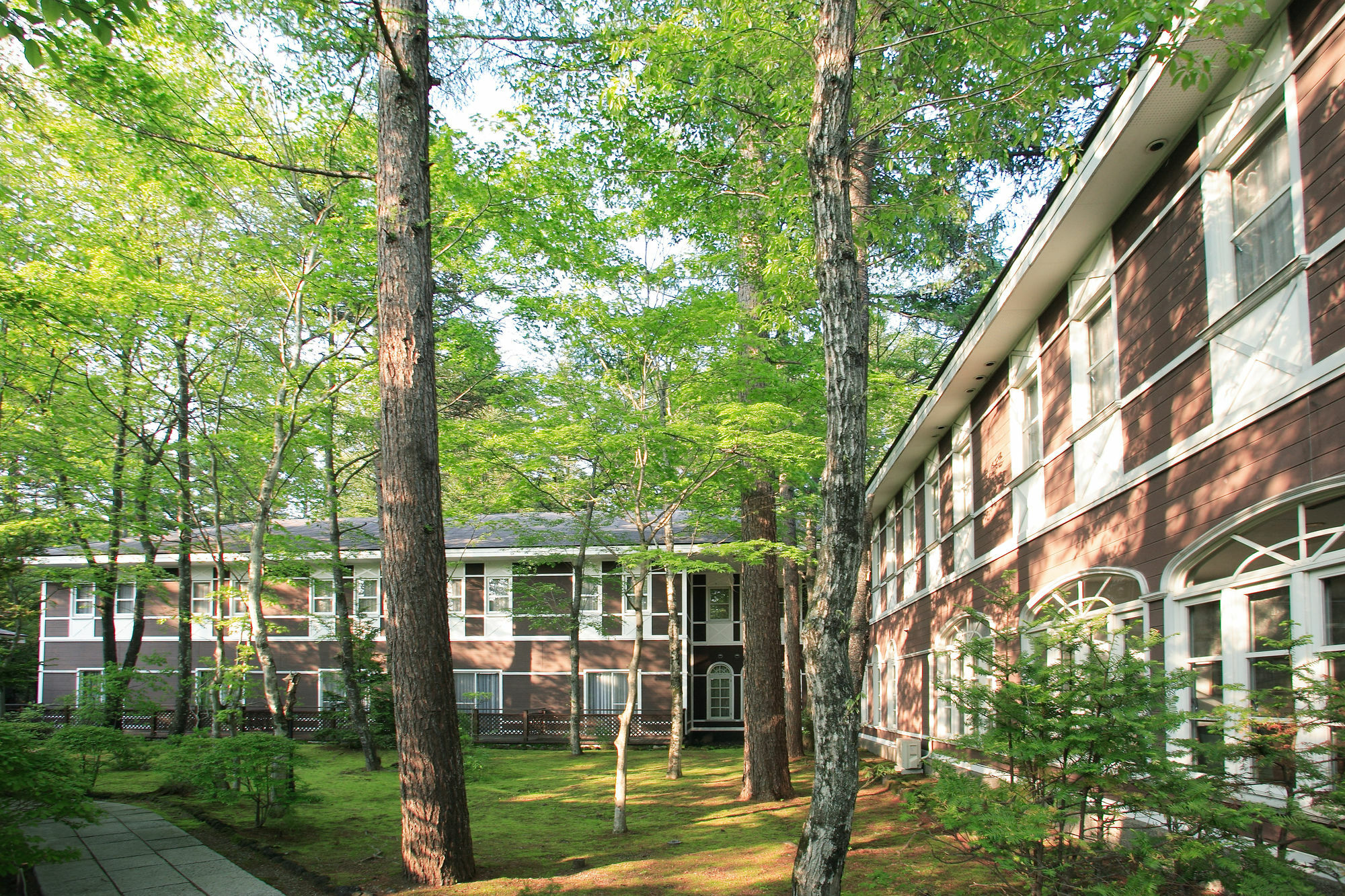 Kyu Karuizawa Hotel Otowa No Mori Bagian luar foto